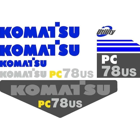 Aftermarket Decal Set KMPC78USNSDECALSET